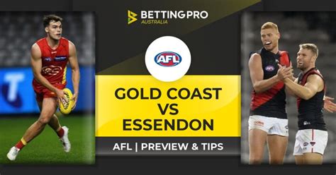 Gold Coast vs Essendon Prediction and Tips 